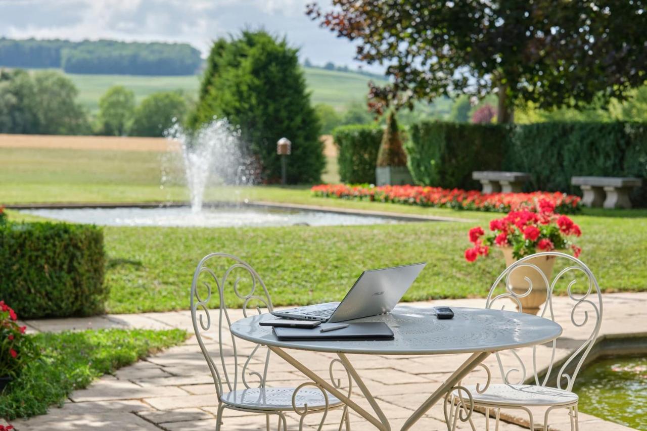 Hostellerie Briqueterie & Spa Champagne Vinay  Exterior foto The garden of the Château de Chaumont