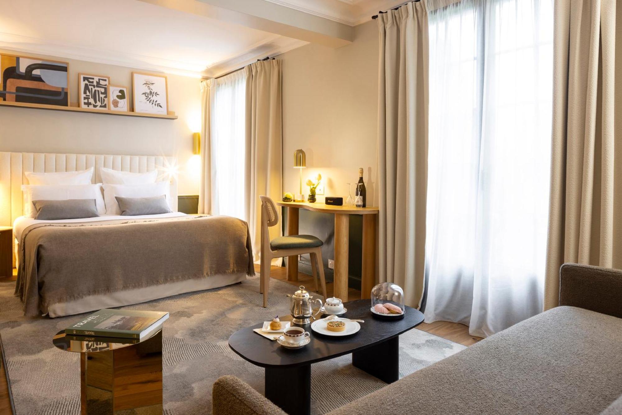Hostellerie Briqueterie & Spa Champagne Vinay  Exterior foto A room at the hotel
