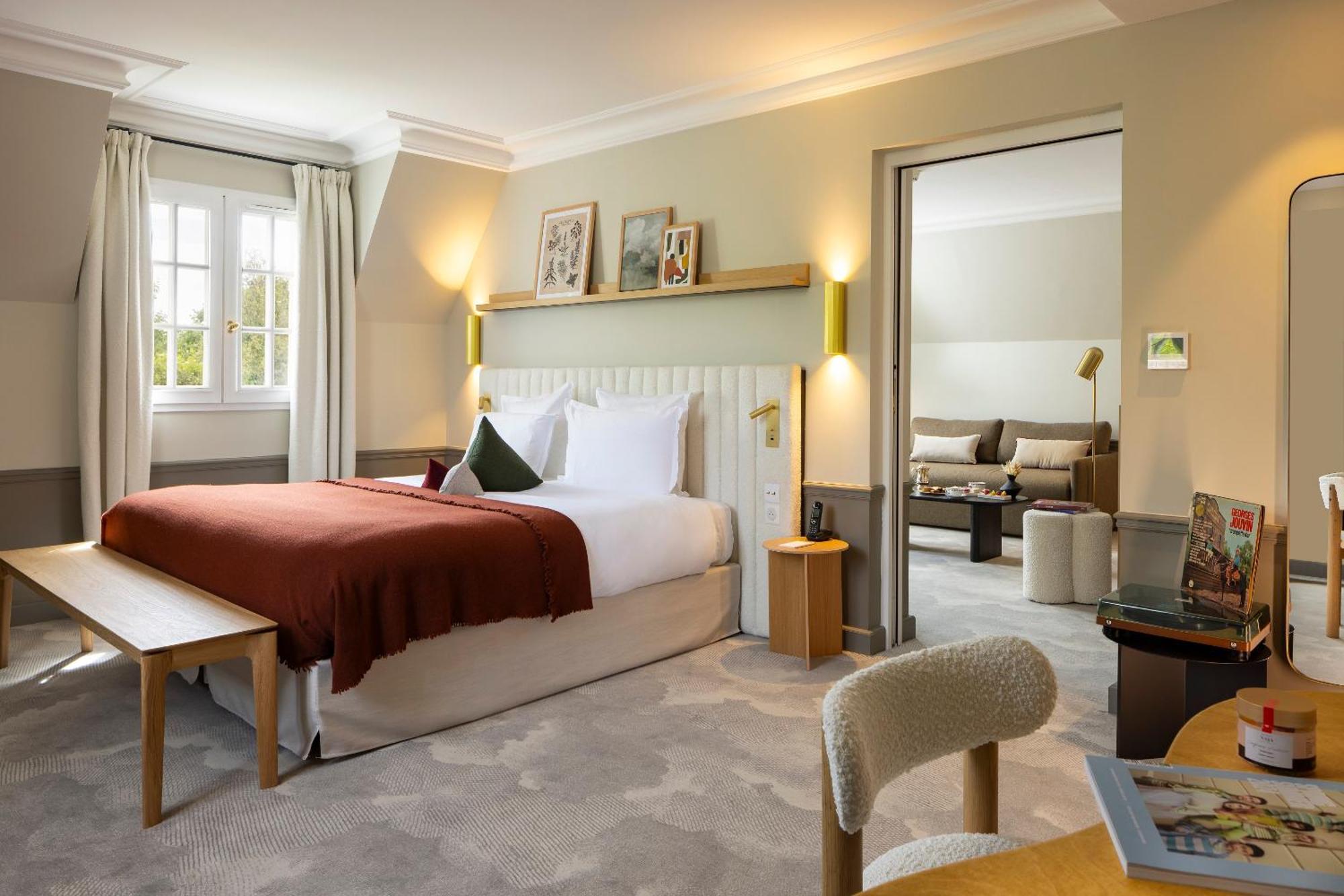 Hostellerie Briqueterie & Spa Champagne Vinay  Exterior foto A suite at the hotel