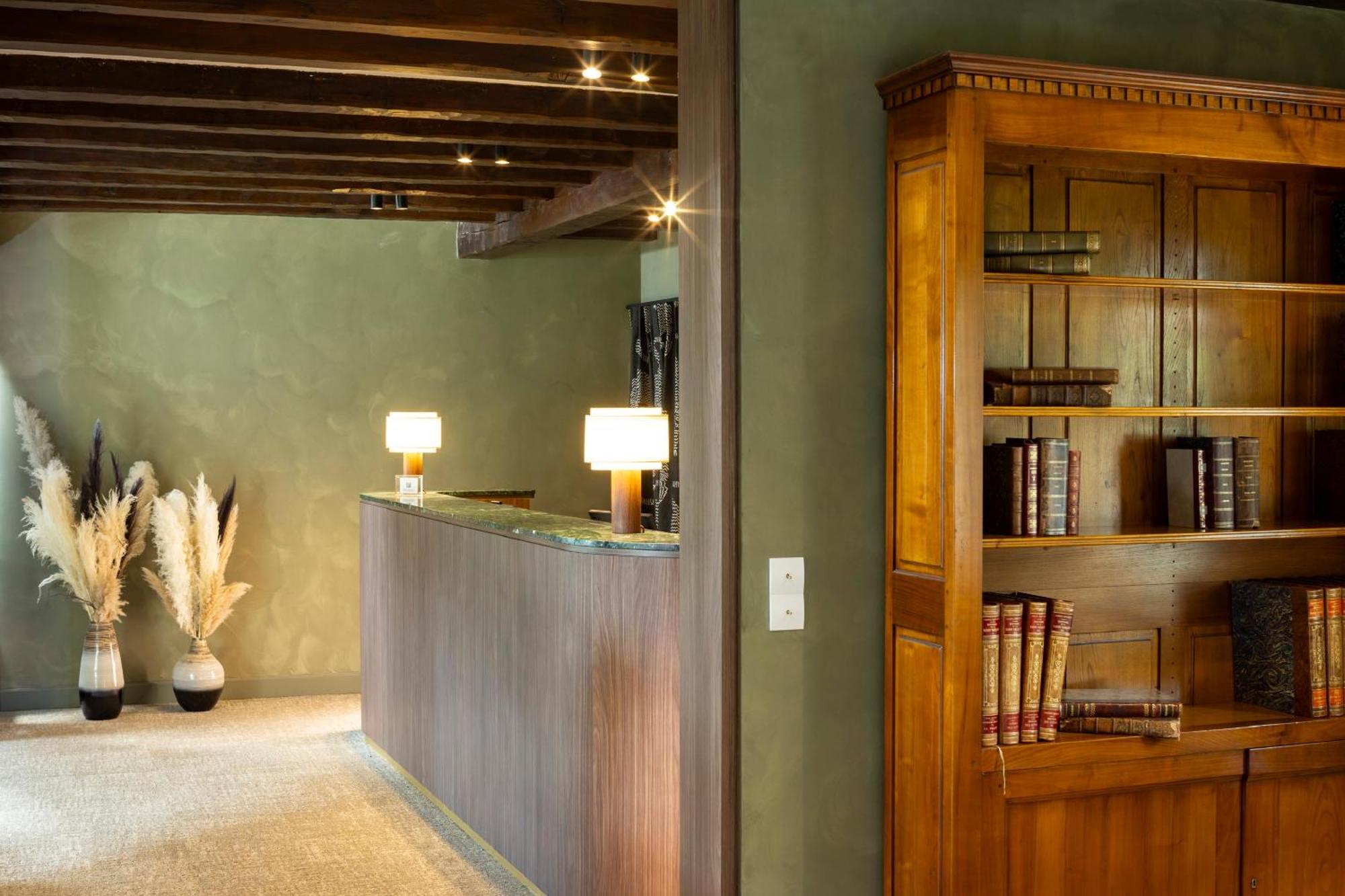Hostellerie Briqueterie & Spa Champagne Vinay  Exterior foto The library at the Inn at the Opera
