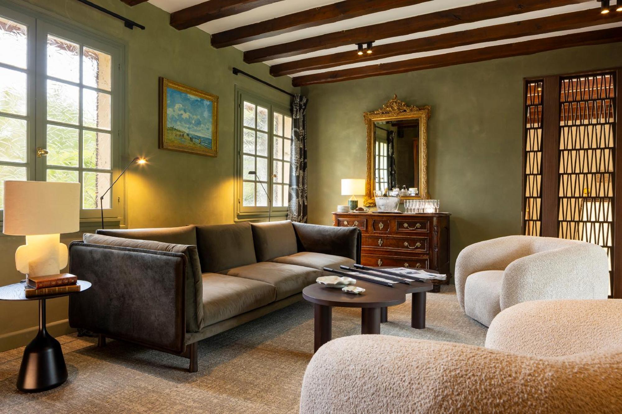 Hostellerie Briqueterie & Spa Champagne Vinay  Exterior foto A living room