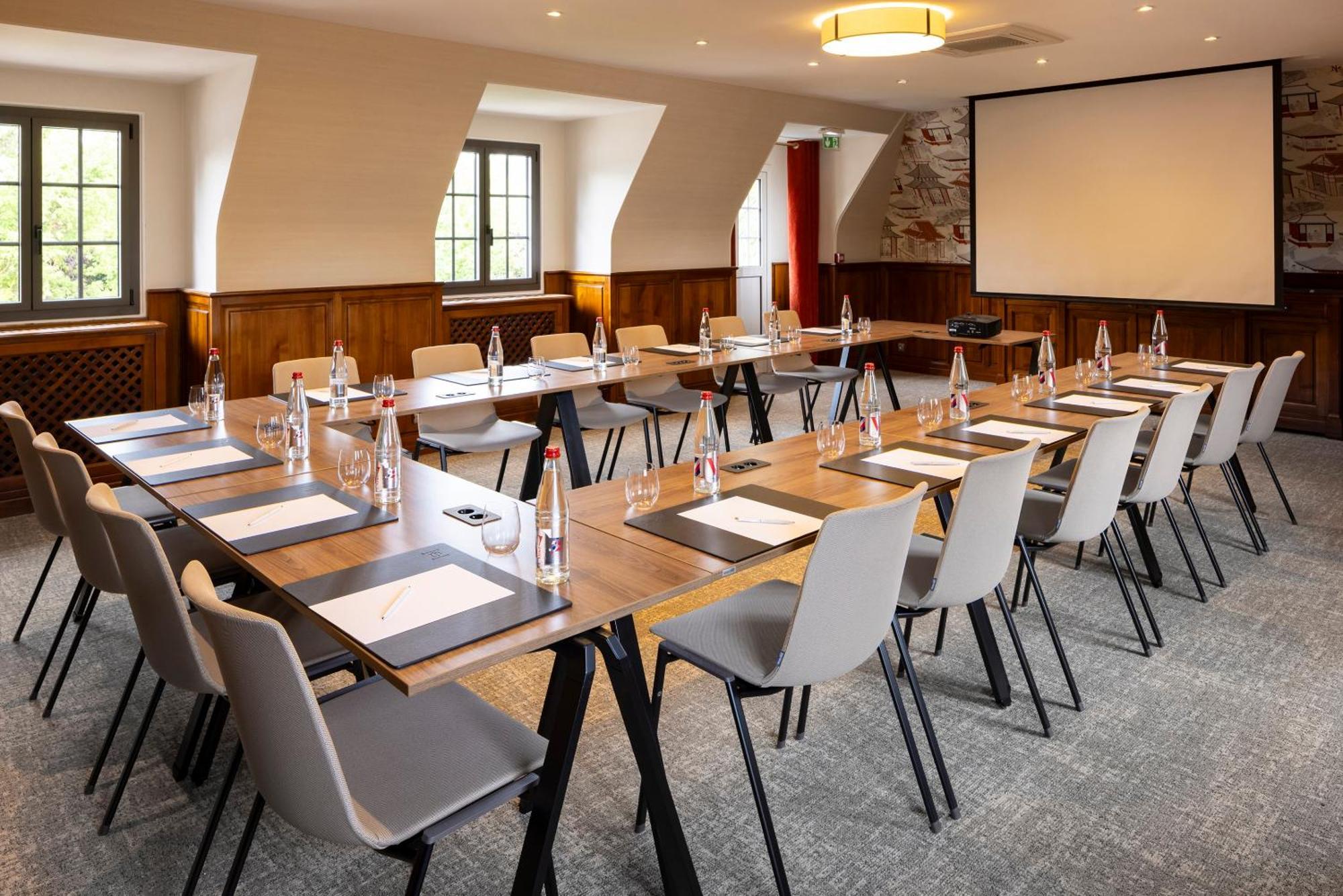 Hostellerie Briqueterie & Spa Champagne Vinay  Exterior foto The meeting room