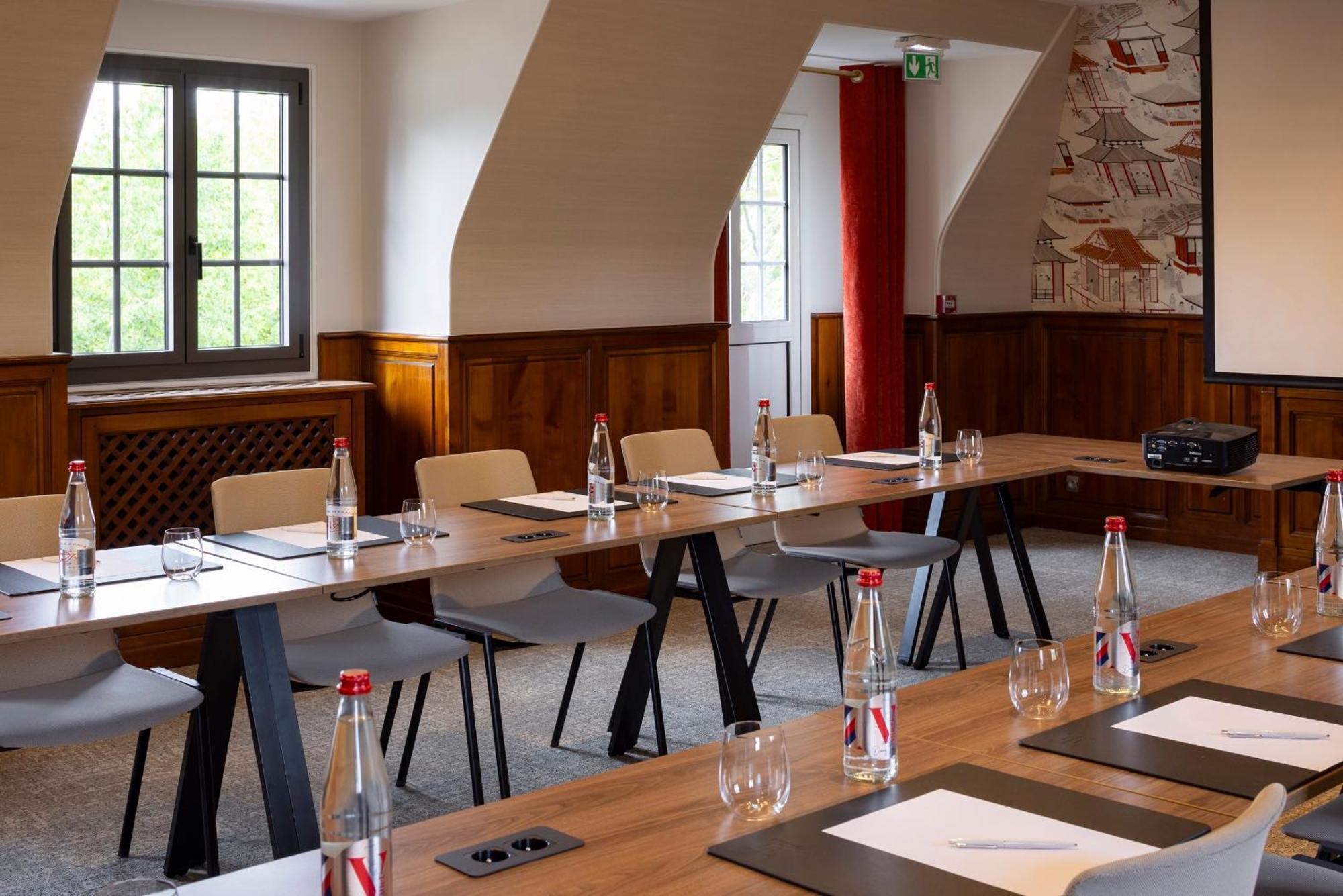 Hostellerie Briqueterie & Spa Champagne Vinay  Exterior foto The conference room